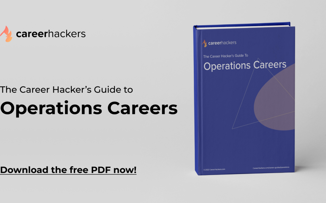 Guide to Operations Careers
