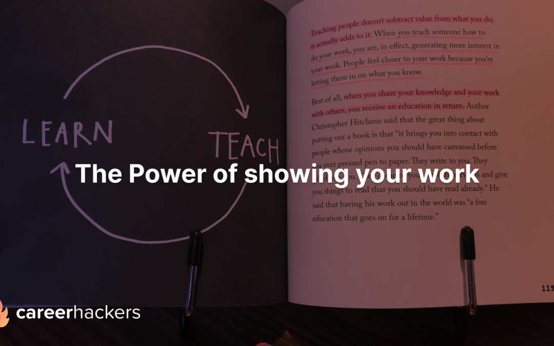 The Power of Showing Your Work